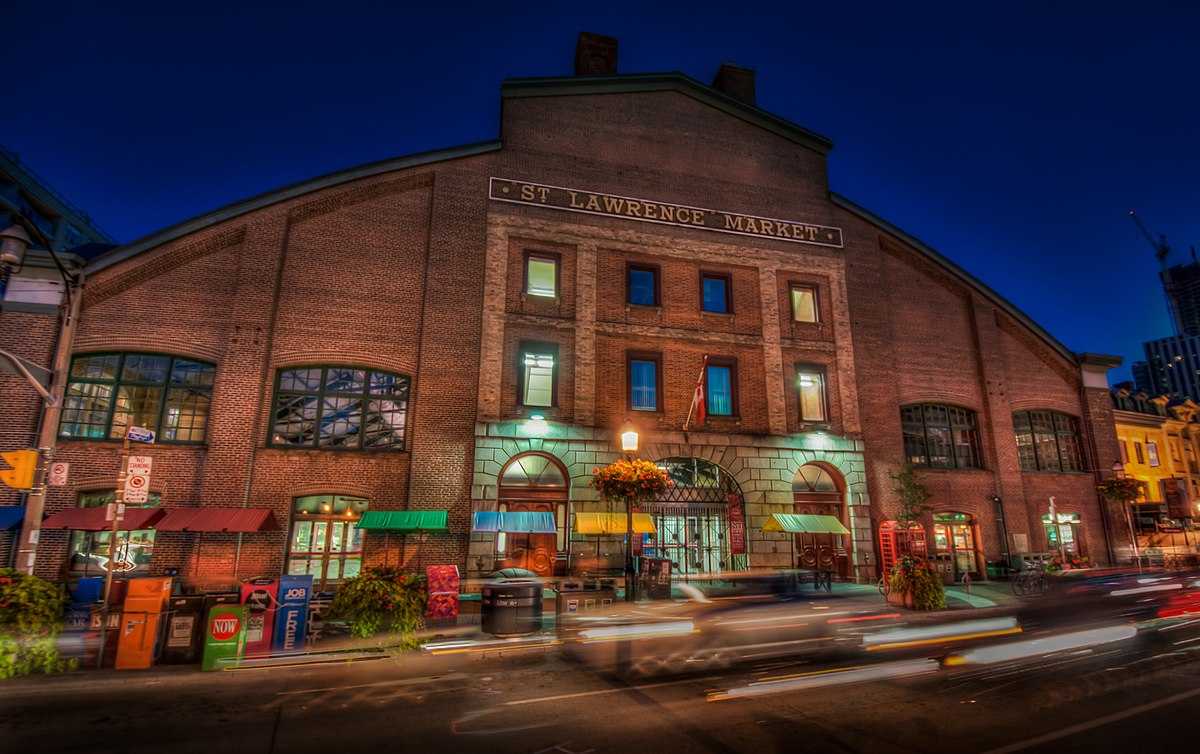 Toronto-st-lawrence-market Main entrance to Toronto's St Lawrence Market